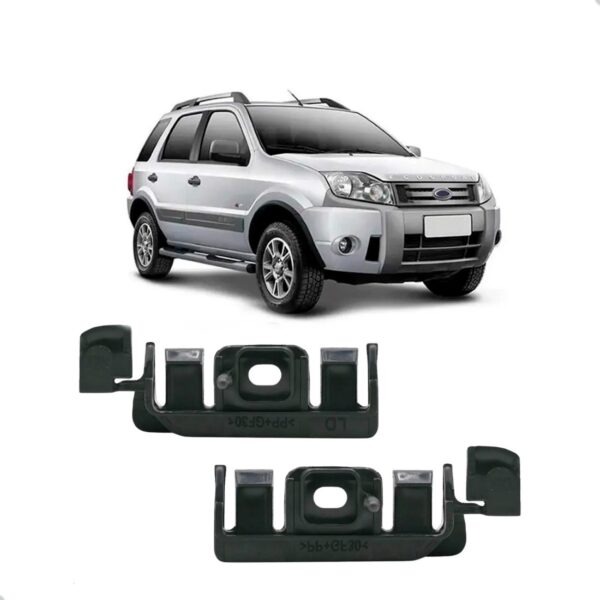 Par Suporte Guia Parachoque Dianteiro Grande Ecosport 07/12