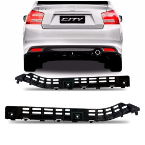 Par Suporte Guia Parachoque Traseiro City 2013 2014