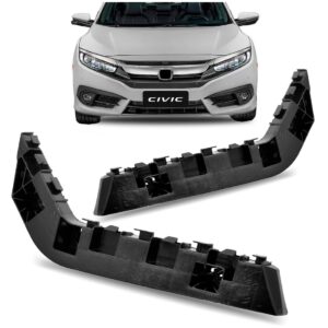 Par Suporte Guia Parachoque Civic G10 2021 2020 2019 18 17