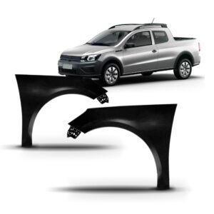 Par Paralama Gol G8 Saveiro Robust 2018 A 2022