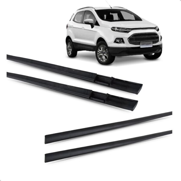 Kit Pestanas Externa Ecosport 2013 A 2018 Dianteira E Tras