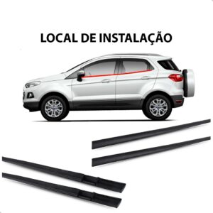 Kit Pestanas Externa Ecosport 2013 A 2018 Dianteira E Tras