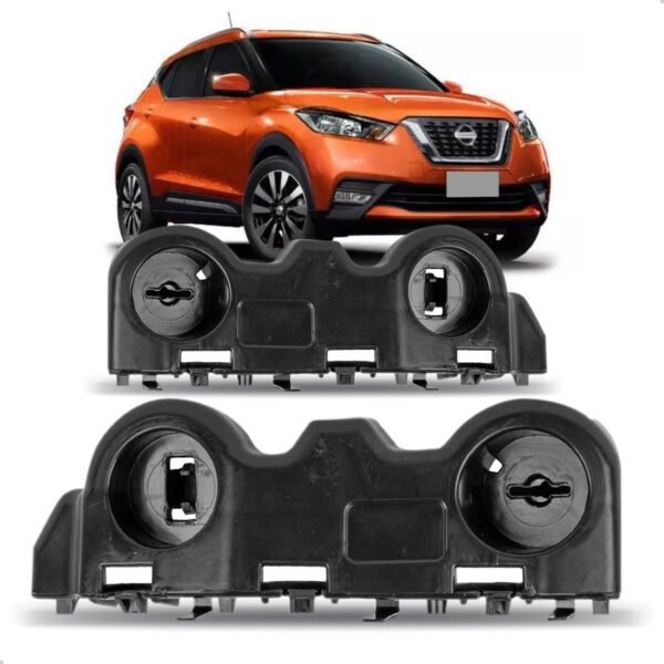 Par Suporte Guia De Parachoque Dianteiro Kicks 2016 A 2023