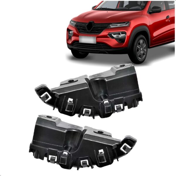 Par Suporte Guia De Parachoque Dianteiro Kwid 2022 2023