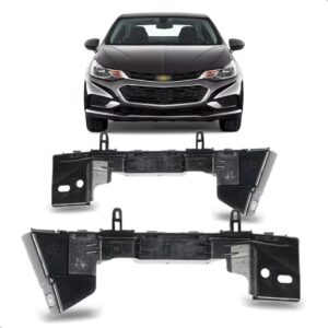 Par Suporte Guia De Parachoque Dianteiro Cruze 2017 A 2023