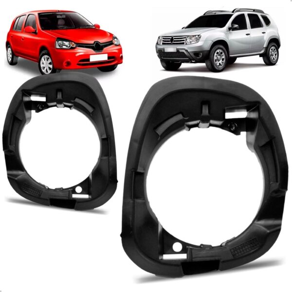 Par Suporte Do Farol Auxiliar Clio 2013 2014 2015 2016