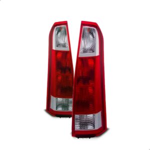 Par Sinaleira Traseira Meriva Bicolor Vermelha 2004 A 2007 Vermelho