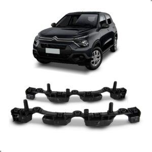 Par Suporte Guia Parachoque Para Citroen C3 2022 A 2024