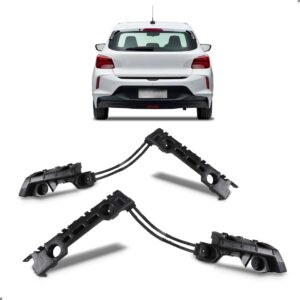 Par Suporte Guia Parachoque Onix Hatch 2020 A 2025 Traseiro