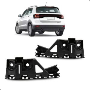 Par Suporte Guia T-cross 2019 20 A 2024 Parachoque Traseiro