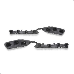 Par Suporte Guia Parachoque Traseiro Prisma Lt 2017 A 2019