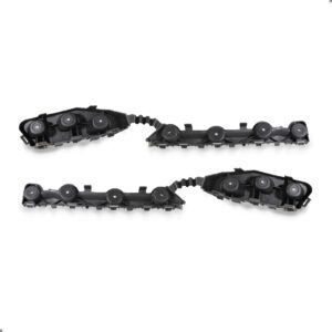 Par Suporte Guia Parachoque Traseiro Prisma Lt 2017 A 2019