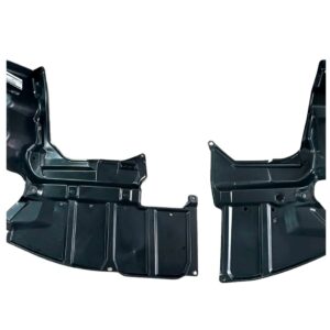 Par Defletor Inferior Parachoque Dianteiro Corolla 2009 A 14 Preto