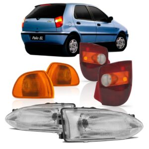 Kit Farol Palio + Sinaleira + Lanterna Traseira 96 97 98 99