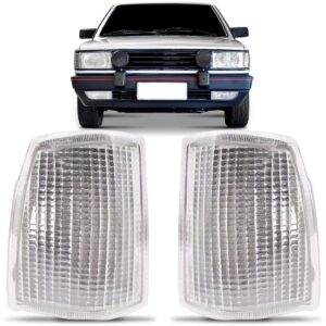 Par Sinaleira Para Volkswagen Gol 1987 1988 89 1990 Cristal