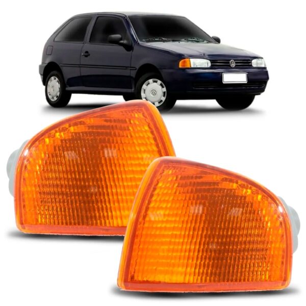 Par Sinaleira Gol Parati Saveiro 1995 96 97 1998 1999 Âmbar