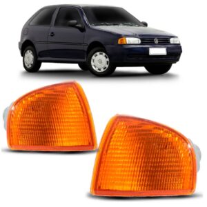 Par Lanterna Pisca Dianteiro Gol Bola 95/99 Cristal