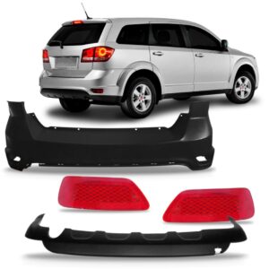 Jogo Parachoque Traseiro Journey Freemont 2011/2018 C Furo