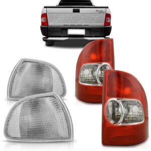 Kit Lanterna Strada 2001 2002 2003 2004 Com Pisca Cristal