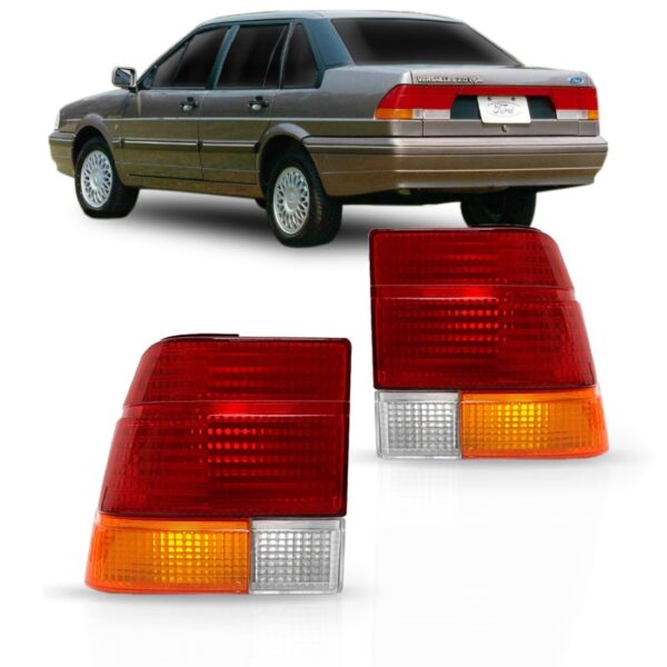 Par Lanterna Versailles 91 1992 1993 1994 1995 96 Tricolor Esquerdo E Direito