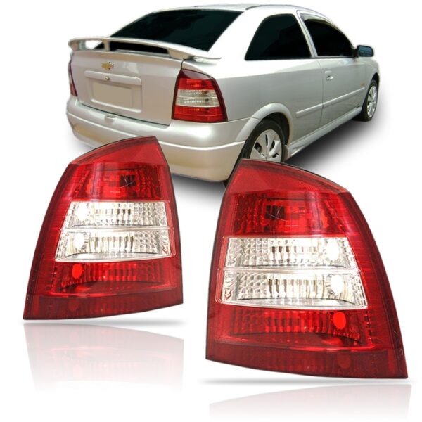 Par Sinaleira Astra Hatch 1998 1999 2000 2001 2002 Bicolor Vermelho