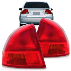Par Sinaleira Traseira Honda Civic 2001 2002 2003 Par