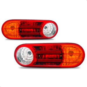 Par Lanterna Tras Para Hyundai Hr 2004 05 06 07 08 09 A 2013 Ambos Lados Vermelho