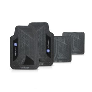 Par Sinaleira Gol G5 Fume + Jogo Tapete Pvc Preto