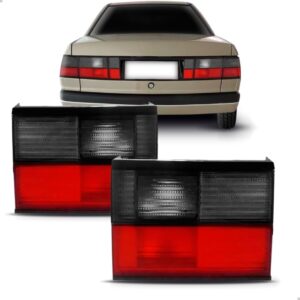 Par Lanterna Traseira Santana 1991 92 93 A 1997 Fume Tampa Vermelho