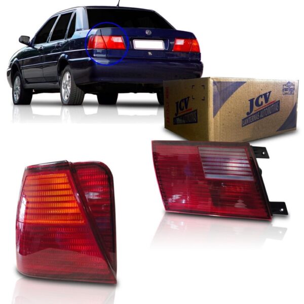 Par Sinaleira Santana 1998/2006 Canto E Tampa Esquerdo  Esquerdo/motorista