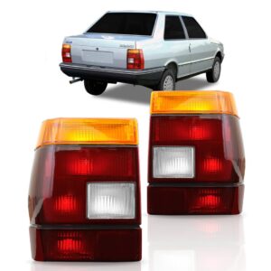 Par Sinaleira Traseira Premio 85 86 87 88 89 90 91 Tricolor