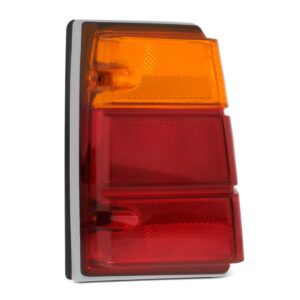 Par Sinaleira Traseira Caravan 1980 A 1992 Tricolor .