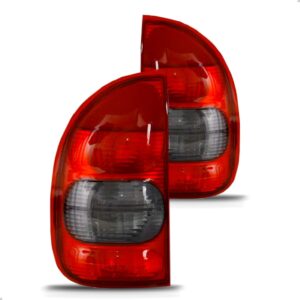 Par Sinaleira Traseira Corsa Super 00 A 2002 Hatch 4 Portas