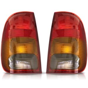 Par Sinaleira Traseira Saveiro Bola 1997/99 Tricolor Oferta