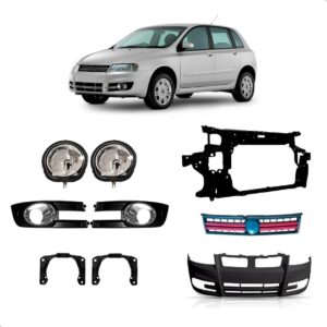 Kit Frente Para Fiat Stilo 2002 2003 2004 A 2011 Sem Faróis