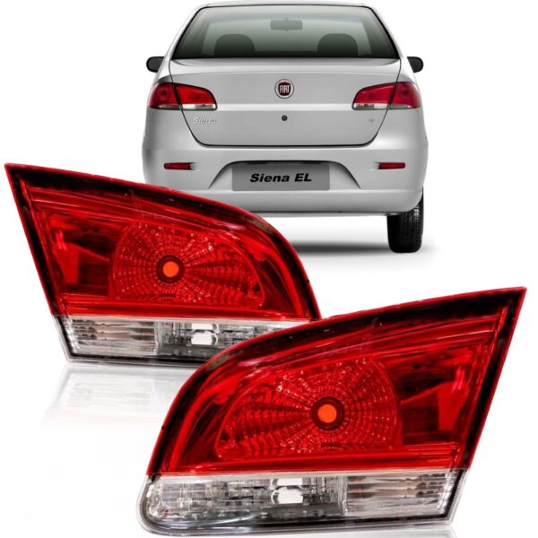 Par Sinaleira Traseira Siena G4 08 09 10 2011 Bicolor Tampa