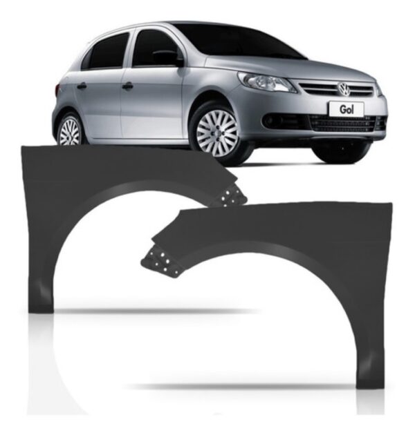 Par Paralama Gol G5 Gv Parati Saveiro Voyage 2010 11 2012