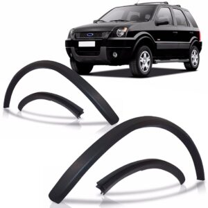 Par Moldura Paralama Ecosport Dianteira 2003/2012 C/garantia
