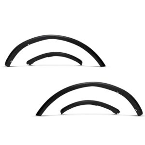 Par Alargador Paralama Traseira Ecosport 2003 A 2011