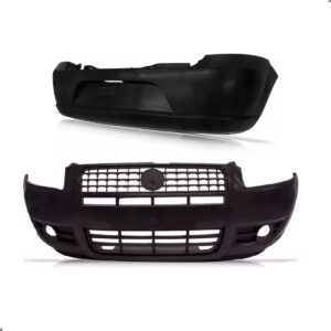 Kit Envolvente Palio G4 2008 A 2011 Dianteiro E Traseiro Preto