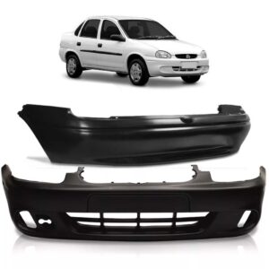 Envolvente Corsa Sedan 2000 2001 2002 Com Furo 1a Linha  Preto