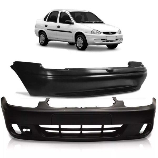 Envolvente Corsa Sedan 2000 2001 2002 Com Furo 1a Linha  Preto