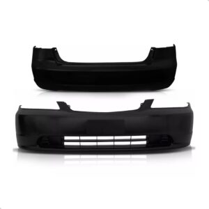 Kit Envolvente Civic 2001 2002 2003 Dianteiro E Traseiro - Preto
