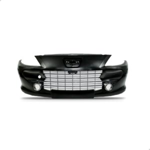 Kit Envolvente + Guia Para Peugeot 307 2007 A 2012 1a Linha  Preto