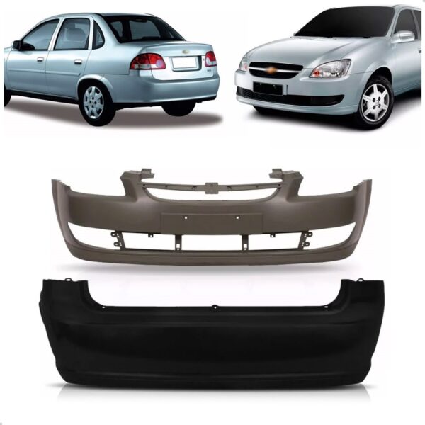 Parachoque Classic 2011 2012 2013 2014 2015 2016 Preto