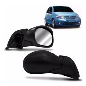 Par Retrovisor C3 Eletrico Citroen 2003 04 05 06 07 08
