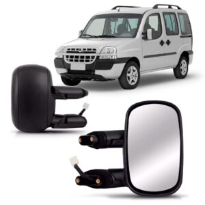 Par Retrovisor Doblo 2002 03 04 05 06 07 08 09 Eletrico