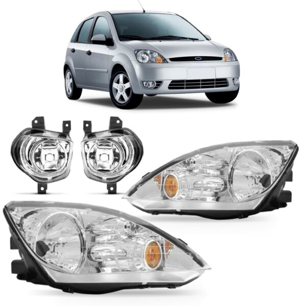 Par Farol + Par Milha Fiesta 2003 2004 2005 2006