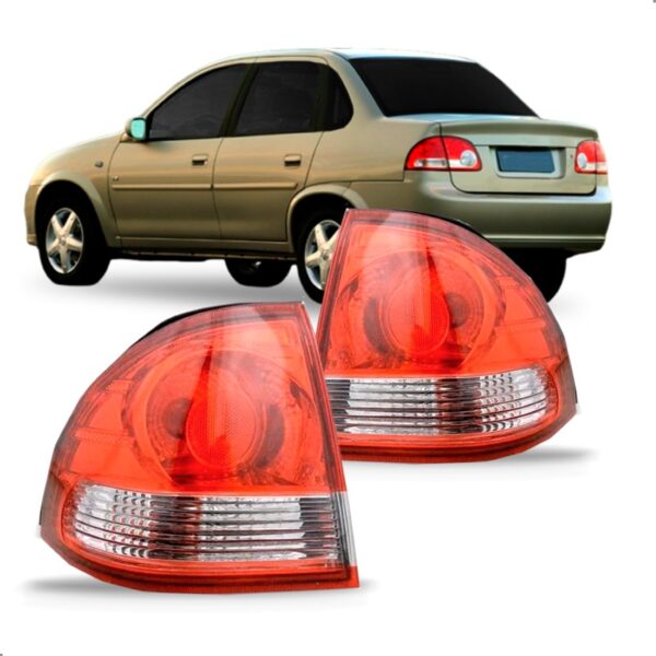 Par Sinaleira Traseira Corsa Classic 2011 2012 2013 Canto