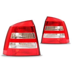 Par Sinaleira Para Chevrolet Astra Hatch 2003 A 2011 Bicolor Ambos Lados Vermelho